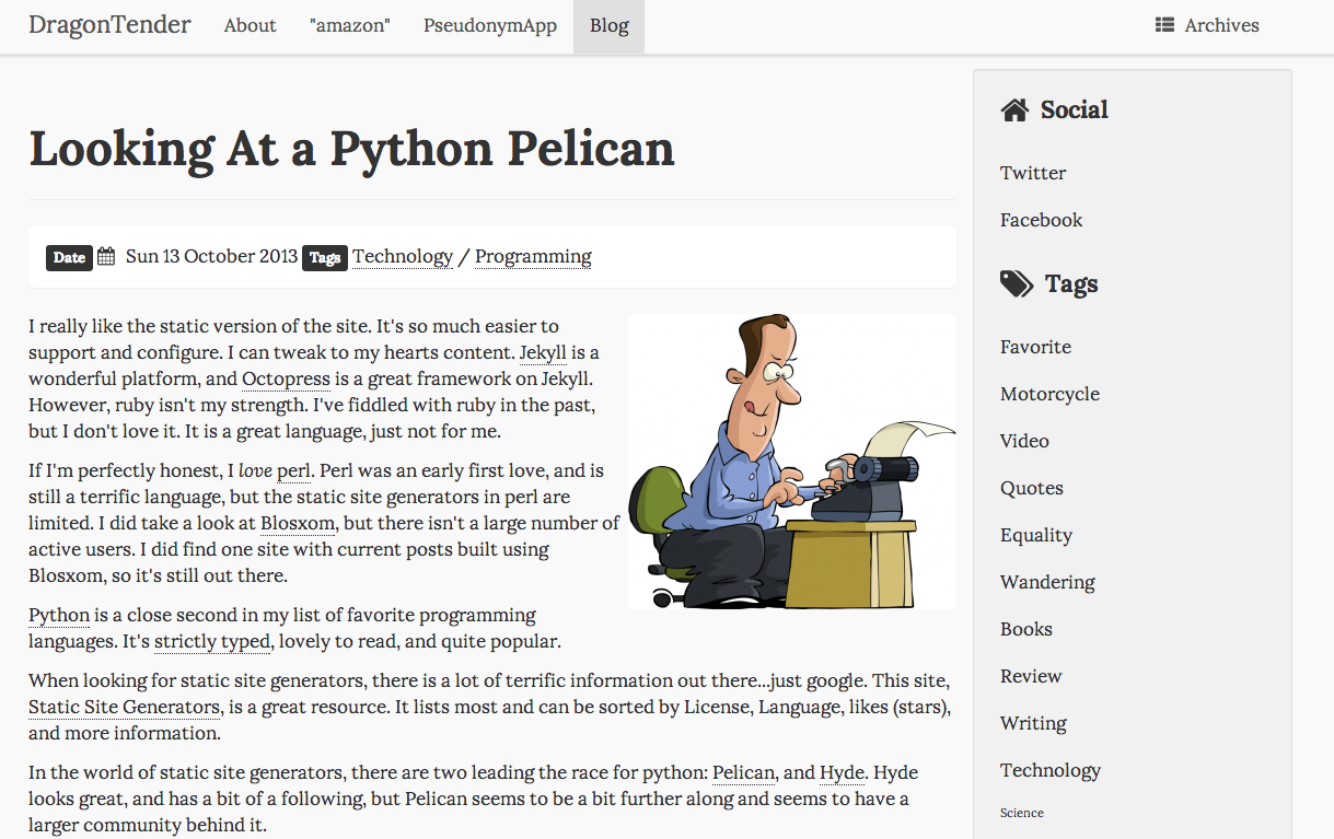 Pelican screenshot